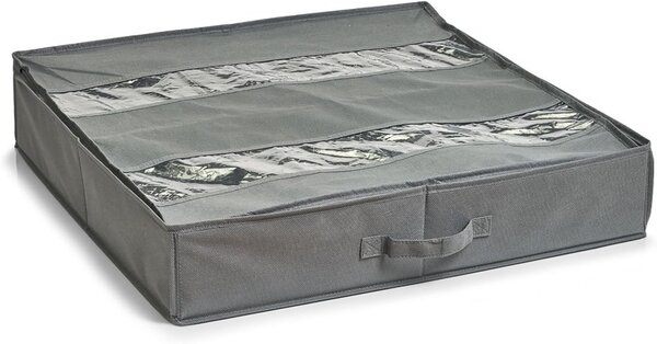 Zeller Present Organizér na boty, uloží 6 párů bot - 60x60x13, šedý NON-W