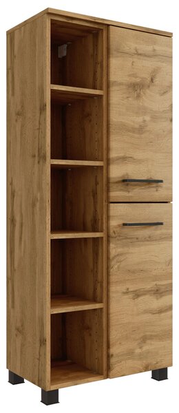 MIDI SKŘÍŇKA, barvy dubu, 55/130/35 cm Held - Koupelnové série, Online Only