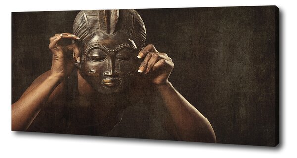 Foto obraz na plátně do obýváku Africká maska oc-77701423