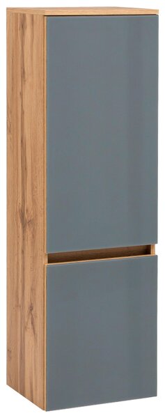 MIDI SKŘÍŇKA, šedá, barvy dubu, 40/130/35 cm Held - Úzké skříňky do koupelny, Online Only