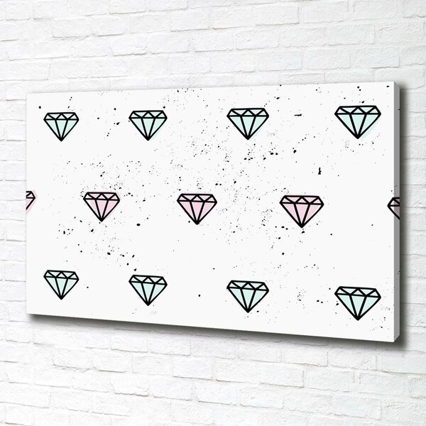 Moderní fotoobraz canvas na rámu Diamanty oc-77866968