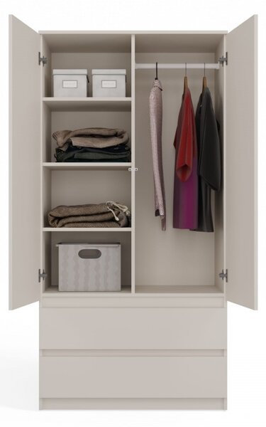 Šatní skříň do předsíně 90 cm TAAVI - kašmír