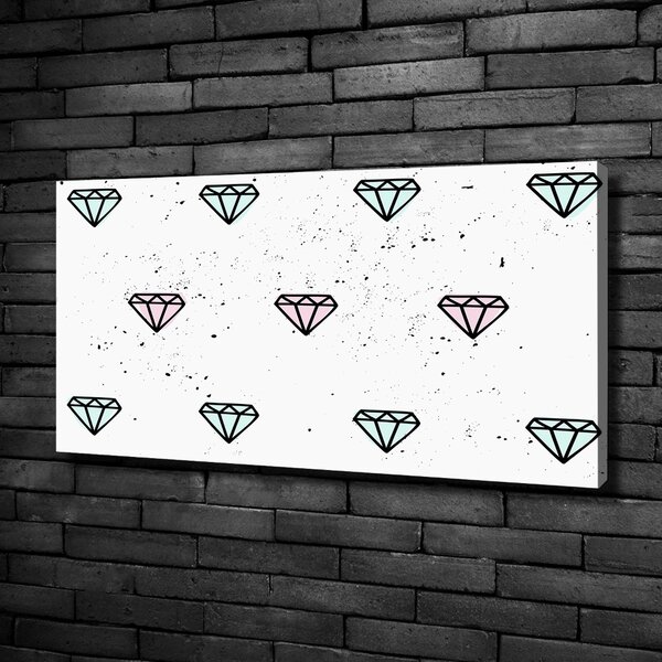Moderní fotoobraz canvas na rámu Diamanty oc-77866968