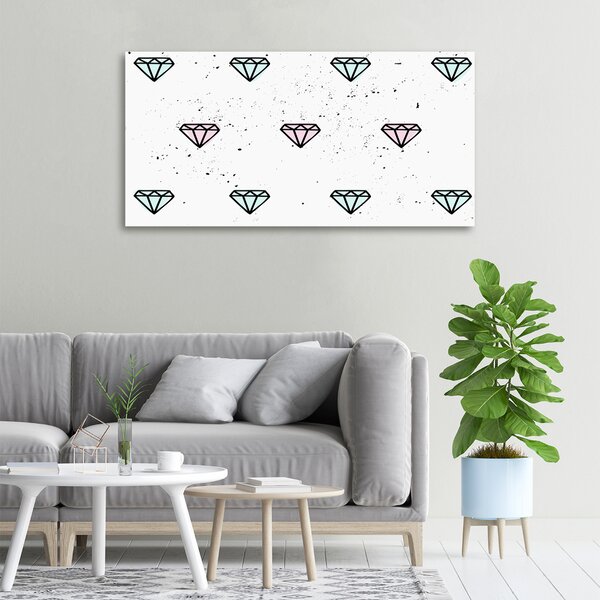 Moderní fotoobraz canvas na rámu Diamanty oc-77866968