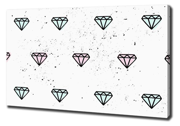 Moderní fotoobraz canvas na rámu Diamanty oc-77866968