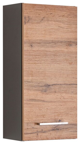 ZÁVĚSNÁ SKŘÍŇKA, dub wotan, barvy grafitu, 30/64/20 cm Held - Koupelnové série, Online Only
