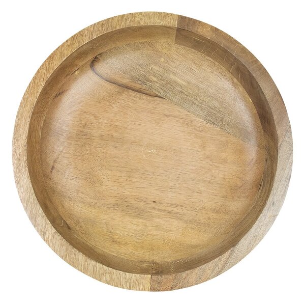 Salátová mísa z mangového dřeva Mongé - Ø 35*7cm - Mars & More