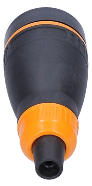SOLIGHT Zásuvka do vlhka, přímá, IP40, černá-oranžová