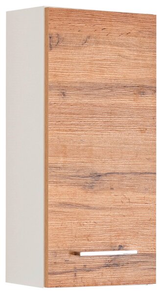ZÁVĚSNÁ SKŘÍŇKA, dub wotan, bílá, 30/64/20 cm Held - Koupelnové série, Online Only