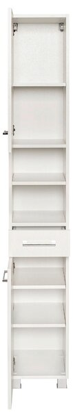 VYSOKÁ SKŘÍŇ, bílá, bílá, 30/180/35 cm Held - Koupelnové série, Online Only