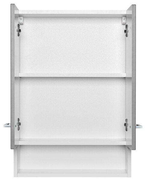 ZÁVĚSNÁ SKŘÍŇKA, světle šedá, bílá, 50/71/20 cm Held - Koupelnové série, Online Only