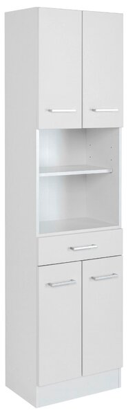VYSOKÁ SKŘÍŇ, bílá, bílá, 50/190/35 cm Held - Koupelnové série, Online Only