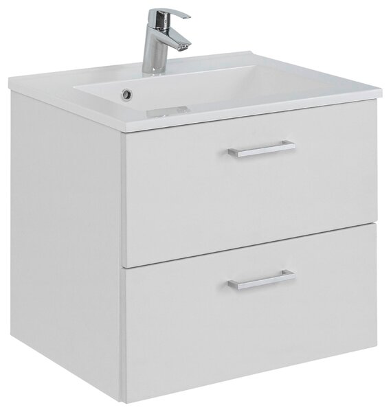 SKŘÍŇKA S UMYVADLEM, bílá, bílá, 60 cm Held - Koupelnové série, Online Only