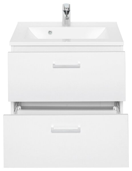 SKŘÍŇKA S UMYVADLEM, bílá, bílá, 60 cm Held - Koupelnové série, Online Only