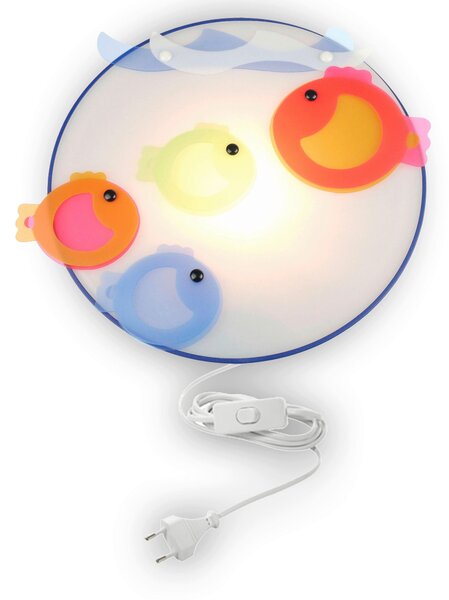 DĚTSKÉ NÁSTĚNNÉ SVÍTIDLO, 25/25/8 cm - Online Only svítidla, Online Only