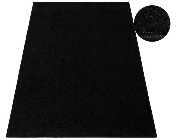 Kobercový ráj Kusový koberec Dynasty 78 černý Rozměr: 100x150 cm