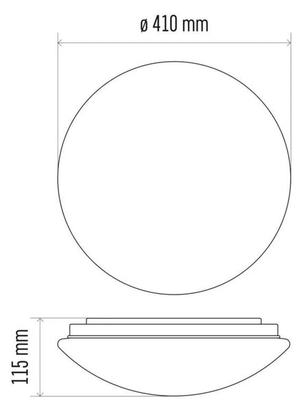 Emos lighting LED přisazené svítidlo CORI s pohyb. čidl., kr. 22W n.b., IP44 1539034130