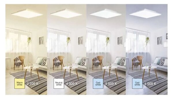 Emos lighting LED přisazené svítidlo RIVI, obdélníkové 25W, stmív. se změnou CCT 1544102400