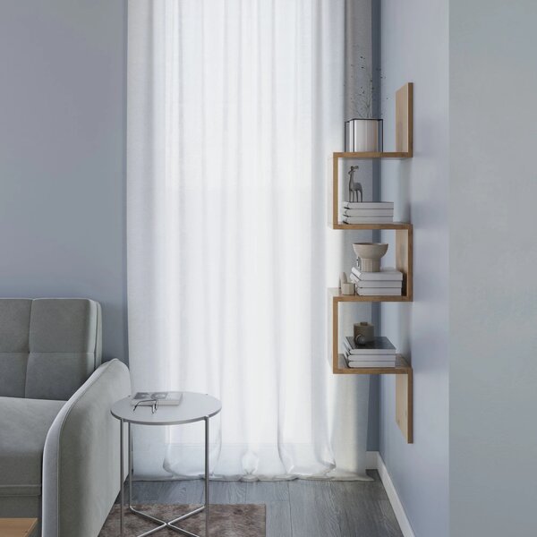 Designová závěsná police GALATEA - dub artisan