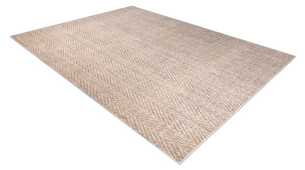 Makro Abra Kusový koberec vhodný k praní ANDRE 1577 protiskluzový béžový Rozměr: 120x170 cm
