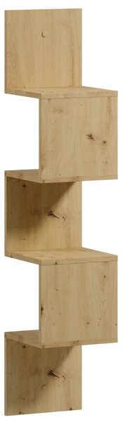 Designová závěsná police GALATEA - dub artisan