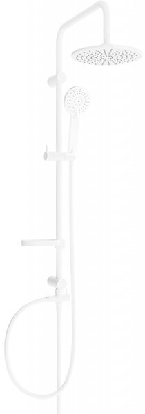 Mexen - X40 sprchový set s horní hlavicí 22 cm, bílá, 798404091-20