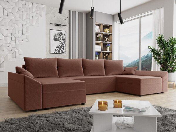 Moderní rohová sedačka Peltata U Lux, Barva: Kronos 29 5903211155673