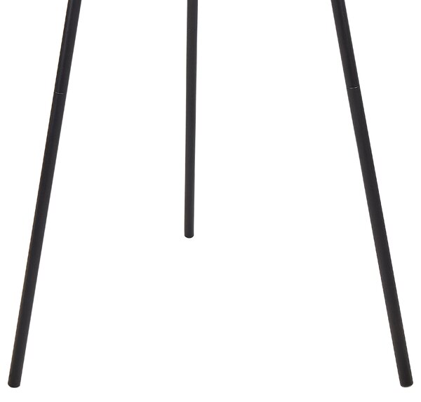 Stojací lampa JAVARI Bambus Hnědá/Černá