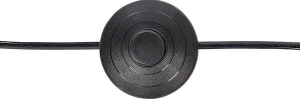 Stojací lampa JAVARI Bambus Hnědá/Černá