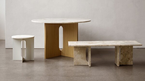 Audo Copenhagen designové odkládací stolky Androgyne Side Table (průměr 40 cm)