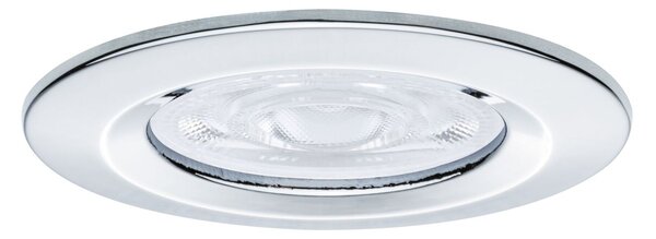 PAULMANN LED vestavné svítidlo Nova GU10 Flat nevýklopné IP44 3x4,9W 230V 2700K chrom