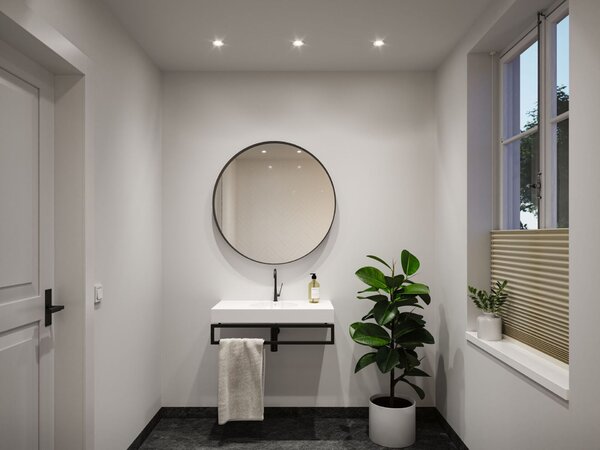PAULMANN LED vestavné svítidlo Nova GU10 Flat nevýklopné IP44 3x4,9W 230V 4000K bílá mat
