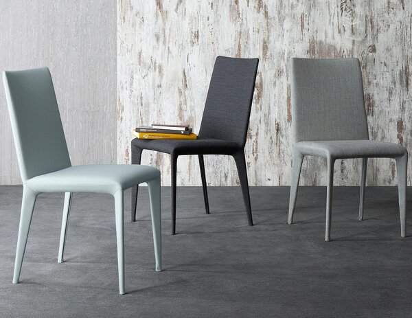 Bonaldo designové židle Filly (béžová eko kůže)