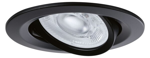 PAULMANN LED vestavné svítidlo Nova GU10 Flat výklopné 3x4,9W 230V 2700K černá mat