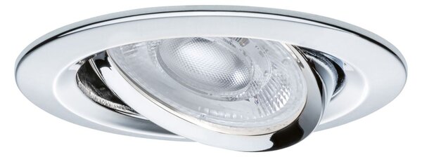 PAULMANN LED vestavné svítidlo Nova GU10 Flat výklopné 3x4,9W 230V 2700K chrom