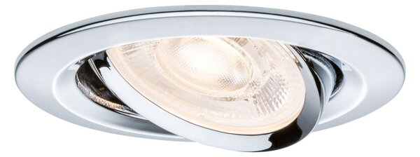 PAULMANN LED vestavné svítidlo Nova GU10 Flat výklopné 3x4,9W 230V 2700K chrom
