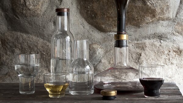 Audo Copenhagen designové karafy na víno Wine Breather Collection