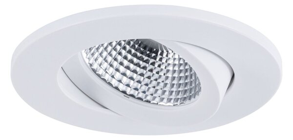 PAULMANN LED vestavné svítidlo White Select Viona IP65 kruhové 85mm 25° 6W 230V 2700 - 4000K černá mat/bílá mat/matný chrom