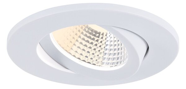 PAULMANN LED vestavné svítidlo White Select Viona IP65 kruhové 85mm 25° 6W 230V 2700 - 4000K černá mat/bílá mat/matný chrom