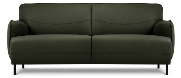 Zelená kožená pohovka Windsor & Co Sofas Neso, 175 x 90 cm