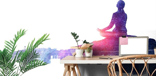 Tapeta meditace ženy