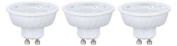 PAULMANN Standard 230V LED reflektor GU10 Flat 37mm 3x4,9W 2700K stmívatelné krokově bílá