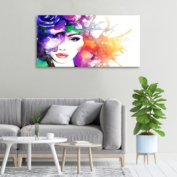 Foto obraz canvas Portrét ženy oc-79543637