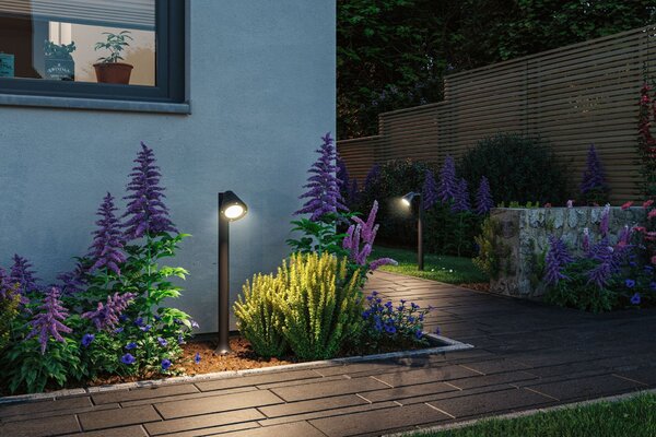 PAULMANN Standard 230V LED reflektor GU10 soumrakové a pohybové čidlo (HF) 7W 2700K bílá mat