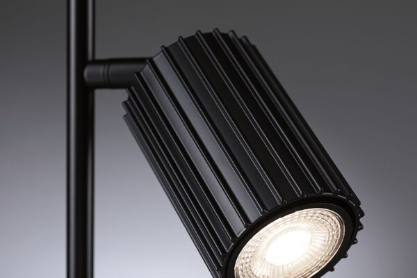 PAULMANN Stolní lampa Lirena GU10 max. 7W černá mat kov