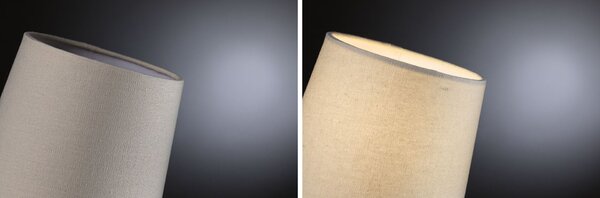 PAULMANN Stolní lampa Stellan II E27 max. 20W krémová kov/látka