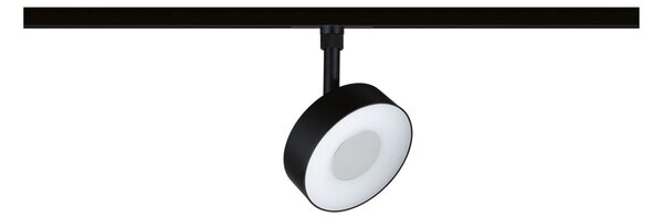 PAULMANN URail lištový spot 3-krokové-stmívatelné Circle 5W 2700 - 4000K stmívatelné 230V černá mat