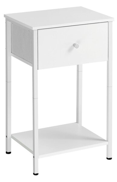 VASAGLE LGS021W14 stolek bílý