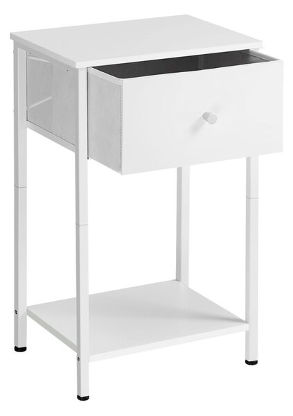 VASAGLE LGS021W14 stolek bílý