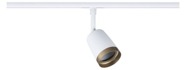 PAULMANN URail lištový spot Cover spot GU10 max. 10W 230V bílá/zlatá mat